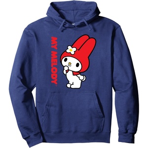 image:imageMy Melody Retro Logo Hoodie Pullover HoodieNavy Blue