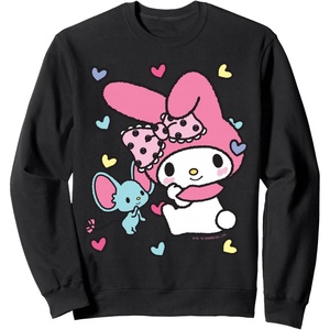 image:imageMy Melody Sweet Hearts Sweatshirt SweatshirtBlack