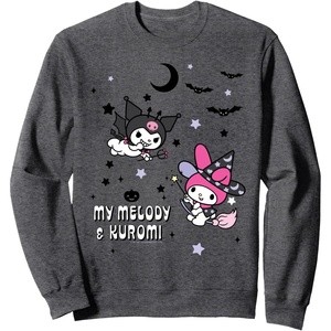 image:imageMy Melody and Kuromi SweatshirtDark Heather Grey