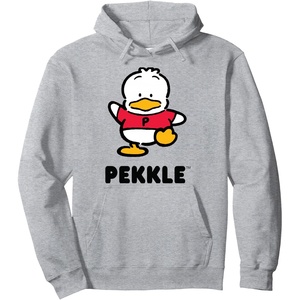 image:imagePekkle Character Front and Back Pullover HoodieHeather Grey