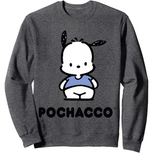 image:imagePochacco Character Front and Back SweatshirtDark Heather Grey