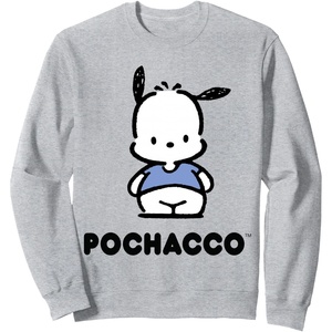 image:imagePochacco Character Front and Back SweatshirtHeather Grey
