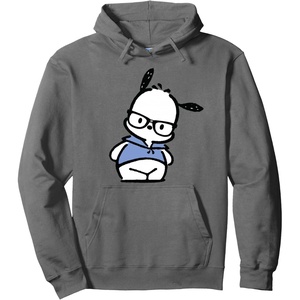 image:imagePochacco Nerd Glasses Pullover HoodieAsphalt Grey