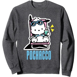 image:imagePochacco Summer Drink SweatshirtDark Heather Grey