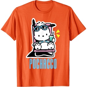 image:imagePochacco Summer Drink TShirtOrange