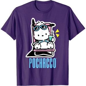 image:imagePochacco Summer Drink TShirtPurple