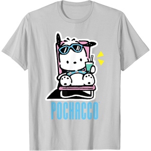image:imagePochacco Summer Drink TShirtSilver Grey