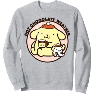 image:imagePompompurin Hot Chocolate Weather SweatshirtHeather Grey