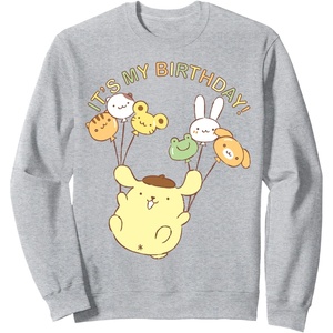 image:imagePompompurin Its My Birthday SweatshirtHeather Grey