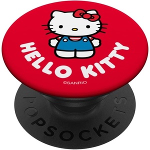image:imageSANRIO Hello Kitty Character PopSocket Adhesive PopGrip for iPhone 11 BlackAdhesive PopGrip
