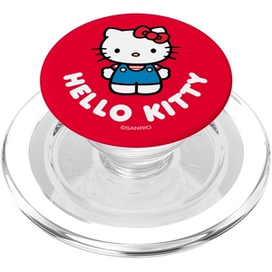 image:imageSANRIO Hello Kitty Character PopSocket Adhesive PopGrip for iPhone 11 BlackMagnetic PopGrip