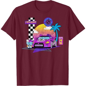 image:imageSANRIO Hello Kitty Kawaii Tokyo Racer TShirtBurgundy
