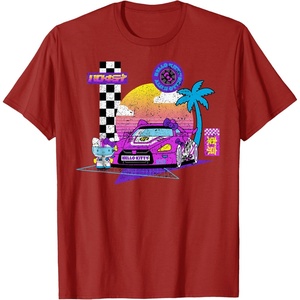 image:imageSANRIO Hello Kitty Kawaii Tokyo Racer TShirtCranberry Red