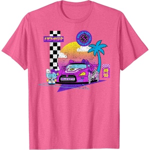 image:imageSANRIO Hello Kitty Kawaii Tokyo Racer TShirtPink Heather