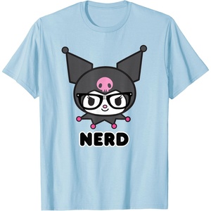 image:imageSANRIO Kuromi Nerd Glasses TShirtBaby Blue