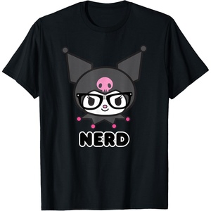 image:imageSANRIO Kuromi Nerd Glasses TShirtBlack