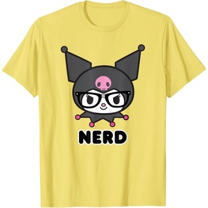 image:imageSANRIO Kuromi Nerd Glasses TShirtLemon Yellow