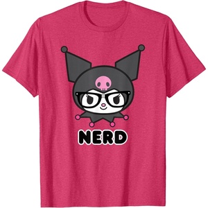 image:imageSANRIO Kuromi Nerd Glasses TShirtRed Heather