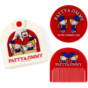 image:imageSanrio 796034 Sanrio 796034 Mirror with Vinyl Case Comb Stylish Miscellaneous Goods Character 33 x 05 x 32 inches 85 x 12 x 82 cmPatty  Jimmy