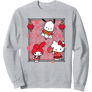 image:imageSanrio Characters Lunar New Year SweatshirtHeather Grey