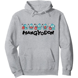 image:imageSanrio Hangyodon Funny Logo Hoodie Pullover HoodieHeather Grey