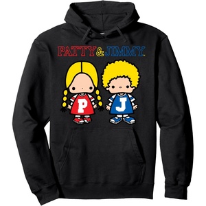 image:imageSanrio Patty and Jimmy Hoodie Pullover HoodieBlack
