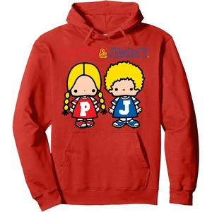 image:imageSanrio Patty and Jimmy Hoodie Pullover HoodieRed