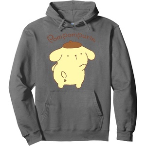image:imageSanrio Pompompurin Backside Hoodie Pullover HoodieAsphalt Grey