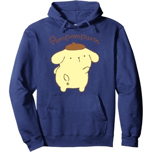 image:imageSanrio Pompompurin Backside Hoodie Pullover HoodieNavy Blue
