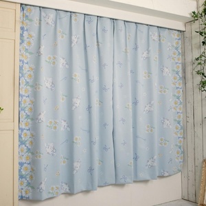 image:imageSanrio SS1121123 Made in Japan Cinnamoroll Class 1 Blackout Curtains 2 Panel Set Width 394 x 433 inches 100 x 110 cm Light Shading Ratio 9999 Washable Character394W x 433L Pack of 2