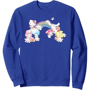 image:imageSanrio Spring Hello Kitty Little Twin Stars My Melody Purin SweatshirtRoyal Blue