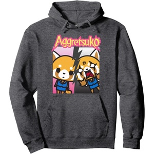 image:imageSplit Personality Hoodie Pullover HoodieDark Heather Grey
