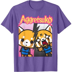 image:imageSplit Personality Tee Shirt TShirtPurple Heather