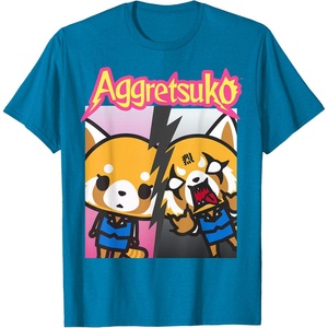 image:imageSplit Personality Tee Shirt TShirtSapphire Blue