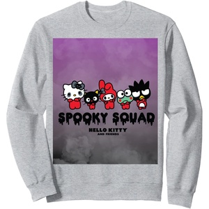 image:imageSpooky Squad Halloween Hello Kitty SweatshirtHeather Grey