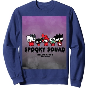 image:imageSpooky Squad Halloween Hello Kitty SweatshirtNavy Blue