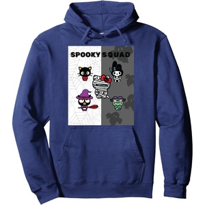 image:imageSpooky Squad ft Sanrio Characters Halloween Hello Kitty Pullover HoodieNavy Blue