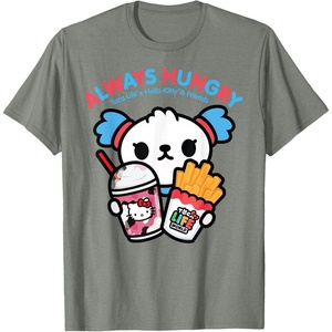 image:imageToca Life x Hello Kitty amp Friends Always Hungry TShirtOlive Heather