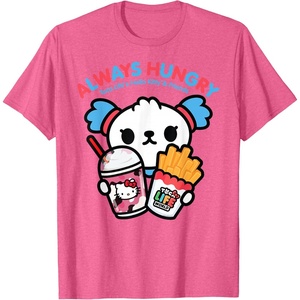 image:imageToca Life x Hello Kitty amp Friends Always Hungry TShirtPink Heather