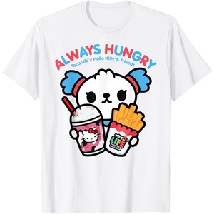 image:imageToca Life x Hello Kitty amp Friends Always Hungry TShirtWhite