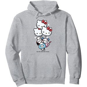 image:imageToca Life x Hello Kitty amp Friends BALLOONS Pullover HoodieHeather Grey