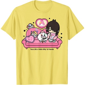 image:imageToca Life x Hello Kitty amp Friends My Melody Couch TShirtLemon Yellow