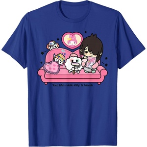 image:imageToca Life x Hello Kitty amp Friends My Melody Couch TShirtRoyal Blue