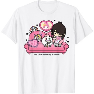 image:imageToca Life x Hello Kitty amp Friends My Melody Couch TShirtWhite