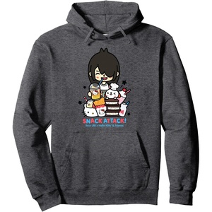 image:imageToca Life x Hello Kitty amp Friends SNACK ATTACK Pullover HoodieDark Heather Grey