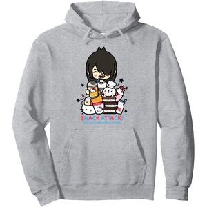image:imageToca Life x Hello Kitty amp Friends SNACK ATTACK Pullover HoodieHeather Grey