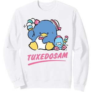 image:imageTuxedosam Ice Cream Sweatshirt SweatshirtWhite