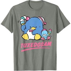 image:imageTuxedosam Ice Cream Tee Shirt TShirtOlive Heather