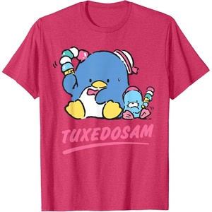 image:imageTuxedosam Ice Cream Tee Shirt TShirtRed Heather