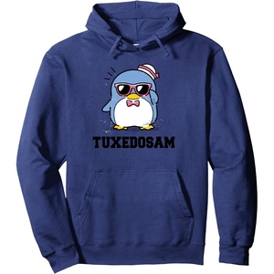 image:imageTuxedosam Summer Sunglasses Pullover HoodieNavy Blue